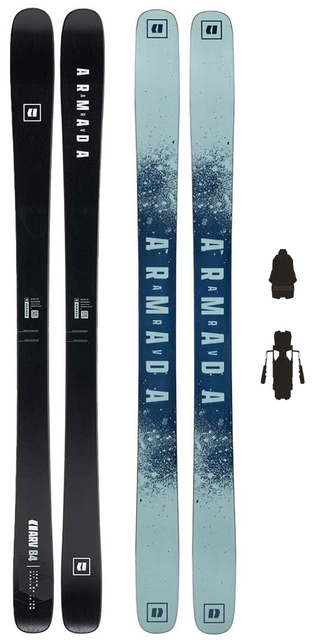 Armada ARV 84 m/binding Freestyle - Herre - Black 