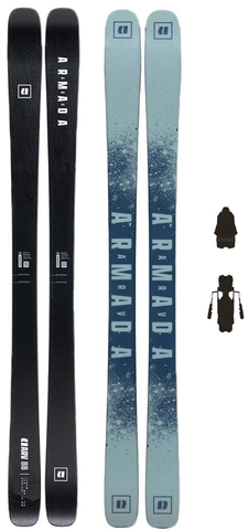 Armada ARV 88 m/binding Freestyle - Herre - Black