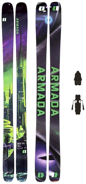 Armada ARV 94 m/binding All Mountain/Freestyle - Herre - Madstee 
