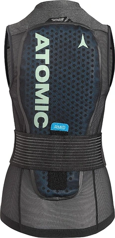 Atomic Live Shield Vest Amid Wmn All Black