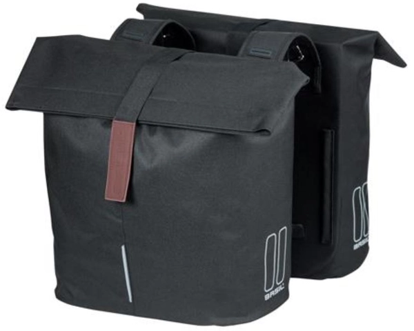 Basil City Sideveskesett Black, 32L, Universal Bridge