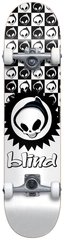 Blind Checkered Reaper Youth FP Complete Soft Wheels/White - 7,375" x 29,78"