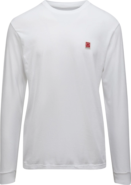 Brixton Beta II L/S STT White Garment Dye
