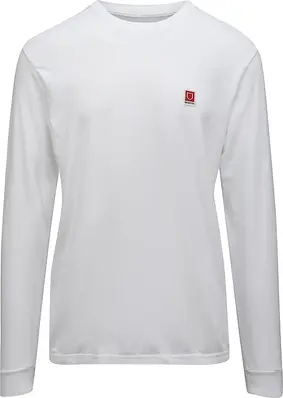 Brixton Beta II L/S STT White Garment Dye - M 