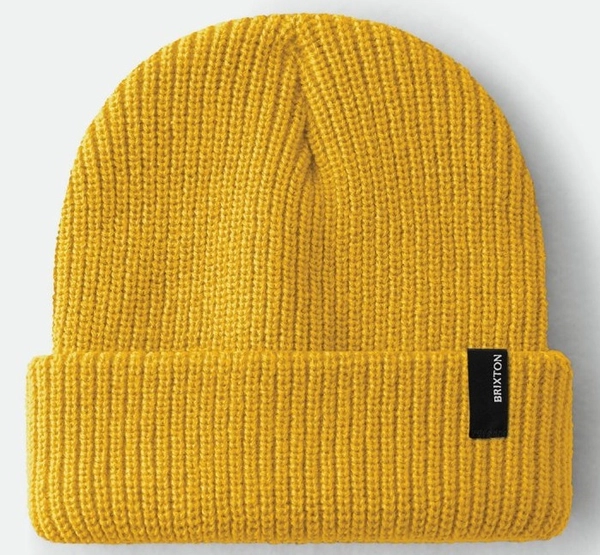 Brixton Heist Beanie Mustard - One Size