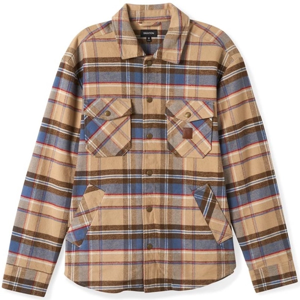 Brixton Durham Jkt Sesame Plaid