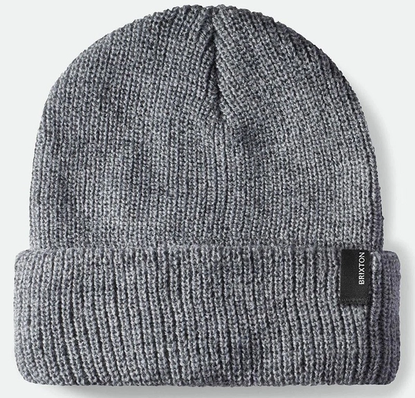 Brixton Heist Beanie Light Heather Grey - One Size