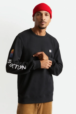 Brixton Alton Crew Black