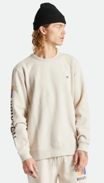 Brixton Alton Crew Beige