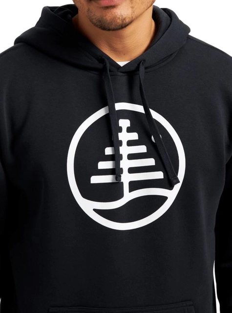 Burton Family Tree Pullover Hoodie True Black - L 