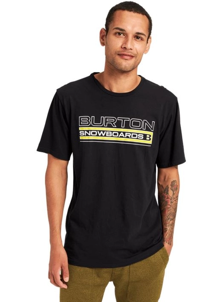 Burton Hidden Meadows SS Tee True Black