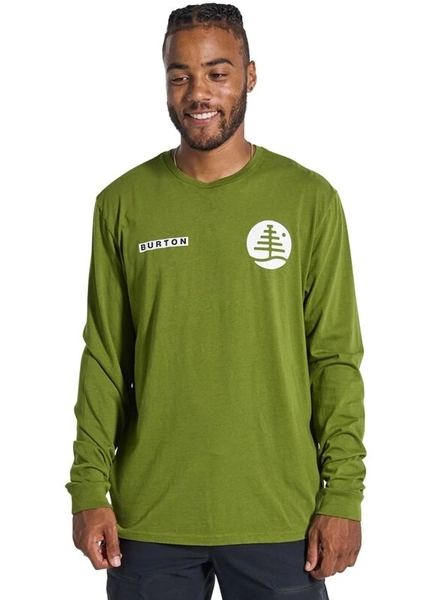 Burton Forager LS Tee Calla Green