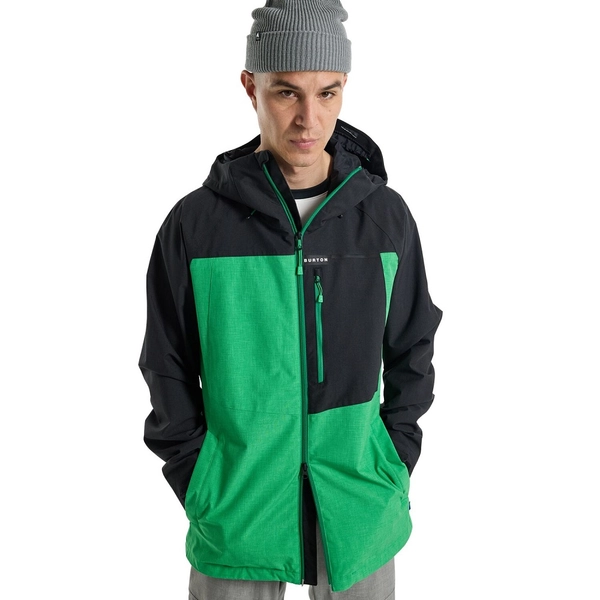 Burton Lodgepole Jacket True Black/Clover Green