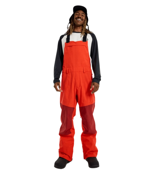 Burton Snowdial Bib Tomato/Sundried Tomato