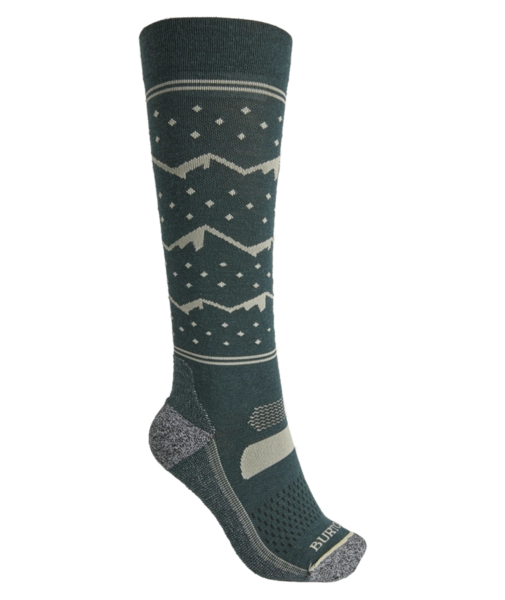 Burton W&#39;s Performance Ultralight Sock Mountain Stripe