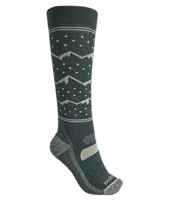 Burton W's Performance Ultralight Sock Mountain Stripe - S/M 