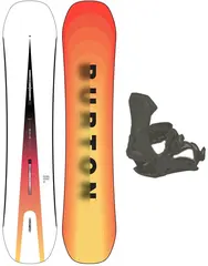 Burton Custom Smalls m/binding All Mountain/Freestyle - Barn