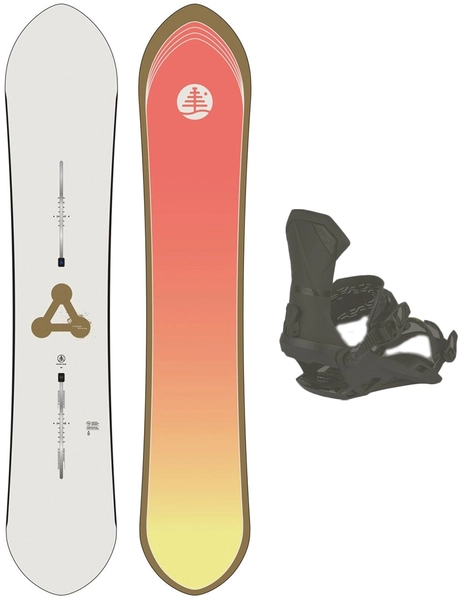 Burton FT Power Wagon m/binding All Mountain/Freeride - Herre