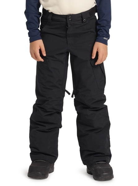 Burton Boys Exile Cargo Pant True Black
