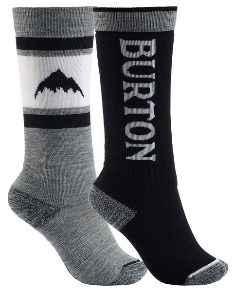 Burton Kids Weekend MW Sock 2-pack True Black