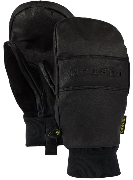 Burton Treeline Leather Mitt True Black