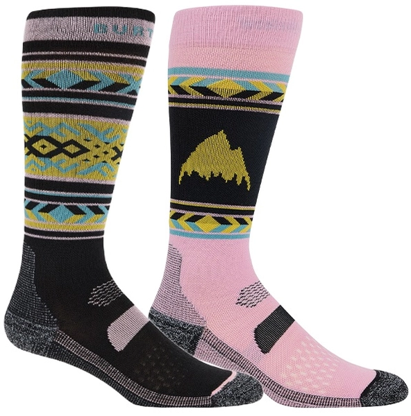 Burton W&#39;s Performance LW Sock 2-pack Powder Blush