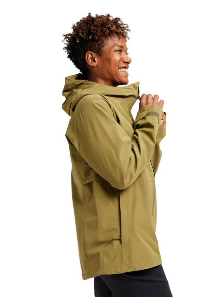Burton W&#39;s Veridry 2.5L Rain Jacket Martini Olive