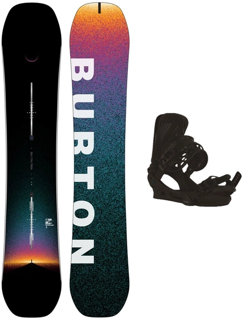 Burton Custom X m/binding All Mountain/Freestyle - Herre 