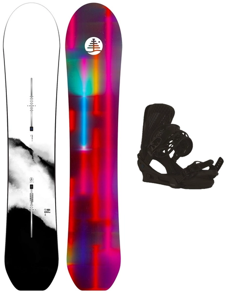 Burton FT Gril Master m/binding All Mountain/Freeride - Herre