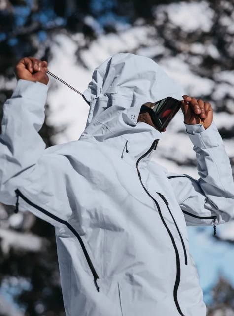 Burton AK Cyclic Gore-Tex Jacket Gray Cloud - M 