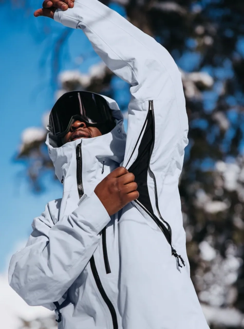 Burton AK Cyclic Gore-Tex Jacket Gray Cloud - M 