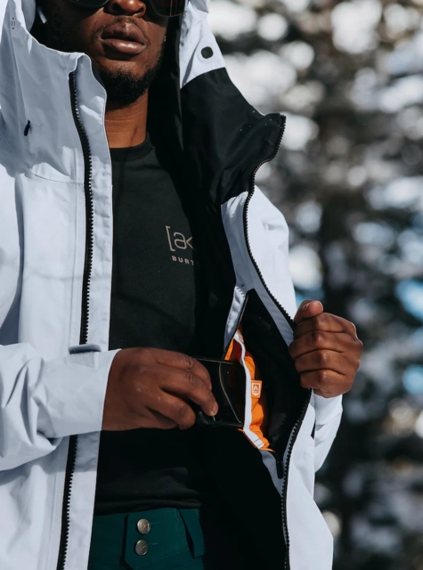 Burton AK Cyclic Gore-Tex Jacket Gray Cloud - M 