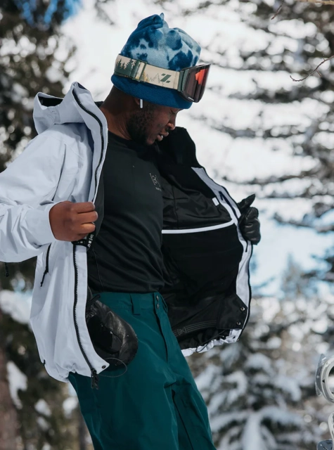 Burton AK Cyclic Gore-Tex Jacket Gray Cloud - M 