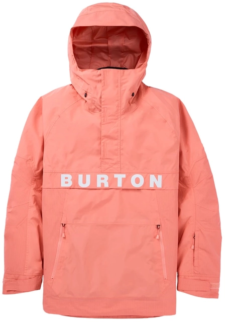 Burton Frostner Anorak Peach Echo - M 