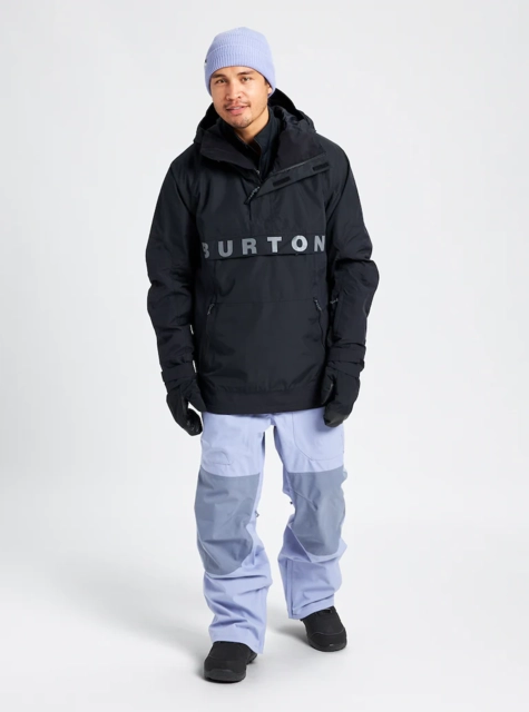 Burton Frostner Anorak True Black - M 