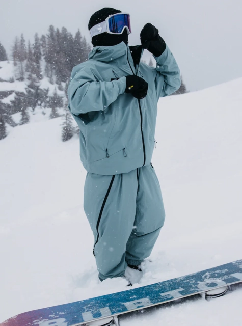Burton Futuretrust 2L Jacket Petrol Green - M 