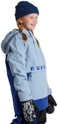 Burton Kids Frostner 2L Anorak Dusty Blue/Twilight Blue