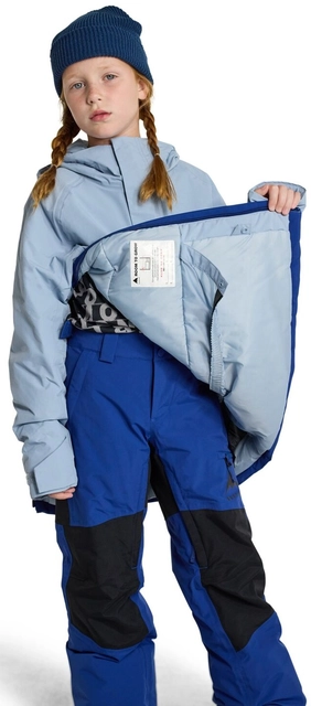 Burton Kids Frostner 2L Anorak Dusty Blue/Twilight Blue - M/10år 