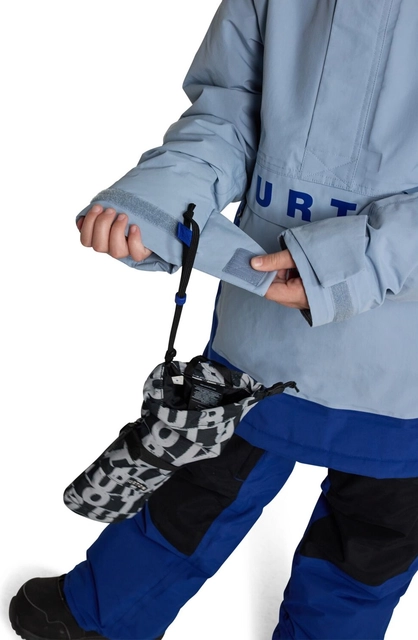 Burton Kids Frostner 2L Anorak Dusty Blue/Twilight Blue - M/10år 