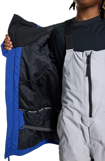 Burton Kids Hillslope 2L Jacket Twilight Blue - L/12år 