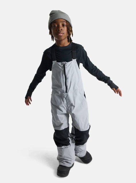 Burton Kids Skylar Bib Pants Silver Sconce - L/12år 