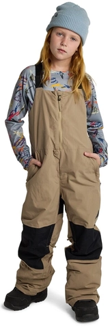 Burton Kids Skylar Bib Pants Summit Taupe