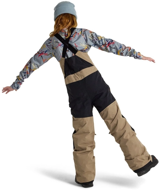 Burton Kids Skylar Bib Pants Summit Taupe - M/10år 