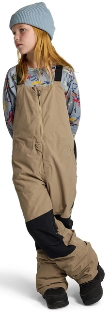 Burton Kids Skylar Bib Pants Summit Taupe - M/10år 
