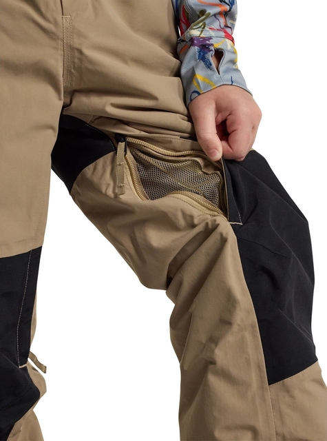 Burton Kids Skylar Bib Pants Summit Taupe - M/10år 