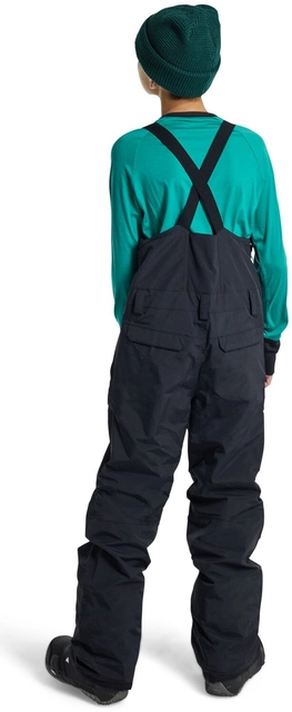 Burton Kids Skylar Bib Pants True Black - S/8år 