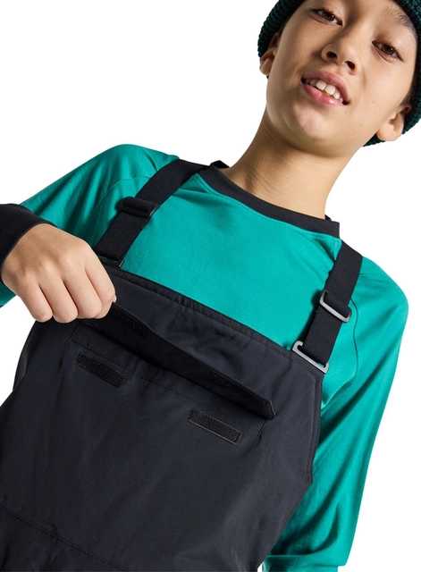 Burton Kids Skylar Bib Pants True Black - S/8år 