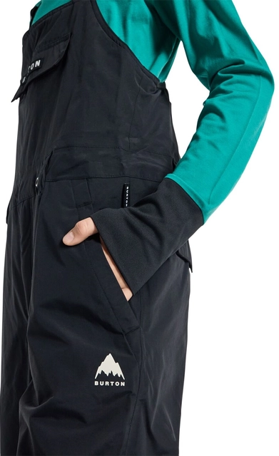 Burton Kids Skylar Bib Pants True Black - S/8år 