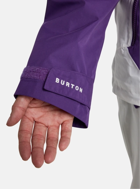 Burton W's Frostner Anorak Imperial Purple/Stout White - M 