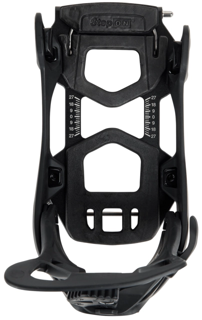 Burton W's Step On Split Binding Black - M 